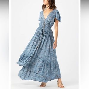 Tiare Hawaii New Moon Maxi Dress NWT